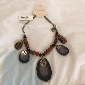 NWT Erica Lyons Gem Necklace
